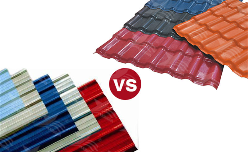 樹脂瓦與PVC瓦的對比，如何選擇適合你的屋頂材料？